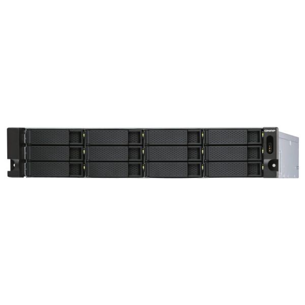 QNAP TL-R1200S-RP behuizing voor opslagstations HDD-/SSD-behuizing Zwart, Grijs 2.5/3.5 (TL-R1200S-RP)