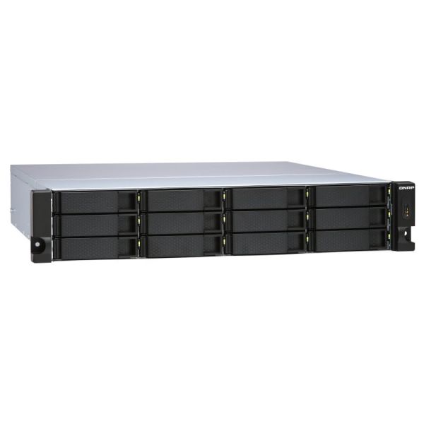 QNAP TL-R1200S-RP behuizing voor opslagstations HDD-/SSD-behuizing Zwart, Grijs 2.5/3.5 (TL-R1200S-RP)