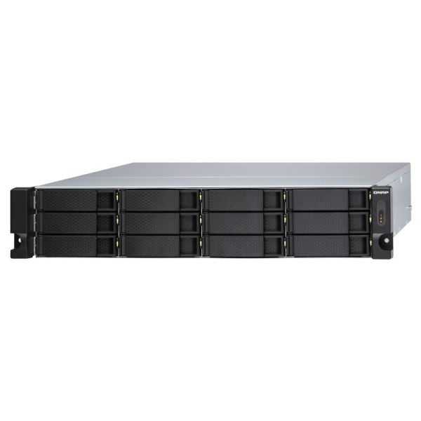 QNAP TL-R1200S-RP behuizing voor opslagstations HDD-/SSD-behuizing Zwart, Grijs 2.5/3.5 (TL-R1200S-RP)