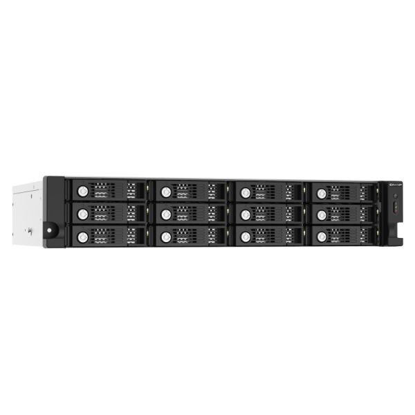 QNAP TL-R1220Sep-RP HDD-/SSD-behuizing Zwart, Grijs 2.5/3.5 (TL-R1220SEP-RP)