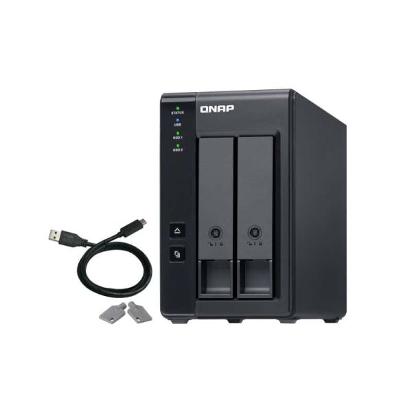QNAP TR-002 behuizing voor opslagstations HDD-/SSD-behuizing Zwart 2.5/3.5 (TR-002) QNAP TR-002 behuizing voor opslagstations HDD-/SSD-behuizing Zwart 2.5/3.5 (TR-002)