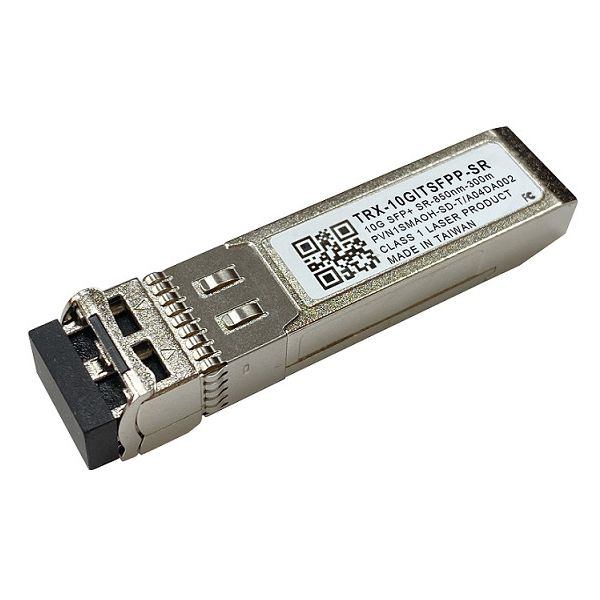 QNAP TRX-10GITSFPP-SR netwerk transceiver module Vezel-optiek 10000 Mbit/s SFP+ 850 nm (TRX-10GITSFPP-SR)