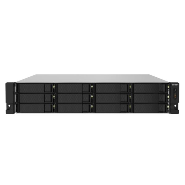 QNAP TS-1232PXU-RP NAS Rack (2U) Ethernet LAN Zwart AL324 (TS-1232PXU-RP-4G)