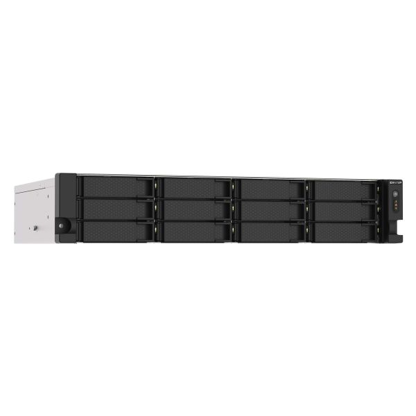 QNAP TS-1273AU-RP-8G data-opslag-server NAS Rack (2U) Ryzen Embedded V1500B 8 GB DDR4 0 TB QNAP QTS Aluminium, Zwart (TS-1273AU-RP-8G) QNAP TS-1273AU-RP-8G data-opslag-server NAS Rack (2U) Ryzen Embedded V1500B 8 GB DDR4 0 TB QNAP QTS Aluminium, Zwart (TS-1273AU-RP-8G)