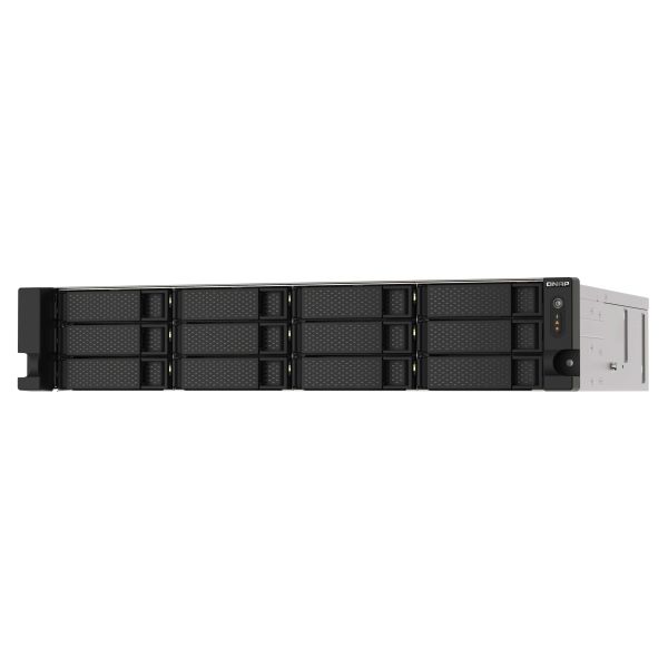 QNAP TS-1273AU-RP-8G data-opslag-server NAS Rack (2U) Ryzen Embedded V1500B 8 GB DDR4 0 TB QNAP QTS Aluminium, Zwart (TS-1273AU-RP-8G) QNAP TS-1273AU-RP-8G data-opslag-server NAS Rack (2U) Ryzen Embedded V1500B 8 GB DDR4 0 TB QNAP QTS Aluminium, Zwart (TS-1273AU-RP-8G)