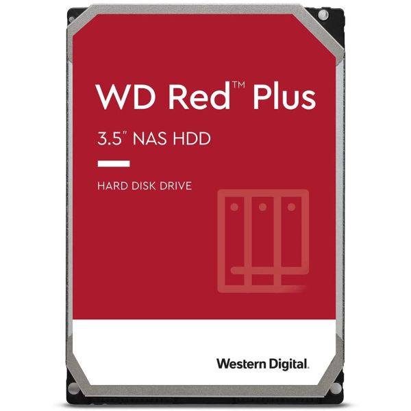 Western Digital Red Plus 12TB NAS Hard Drive (WD120EFBX)