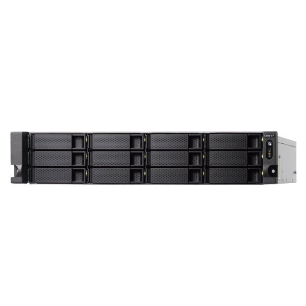 QNAP TS-1283XU-RP NAS Rack (2U) Ethernet LAN Zwart E-2124 (TS-1283XU-RP-E2124-8G) QNAP TS-1283XU-RP NAS Rack (2U) Ethernet LAN Zwart E-2124 (TS-1283XU-RP-E2124-8G)