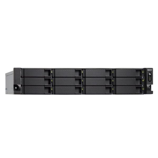 QNAP TS-1283XU-RP NAS Rack (2U) Ethernet LAN Zwart E-2124 (TS-1283XU-RP-E2124-8G)