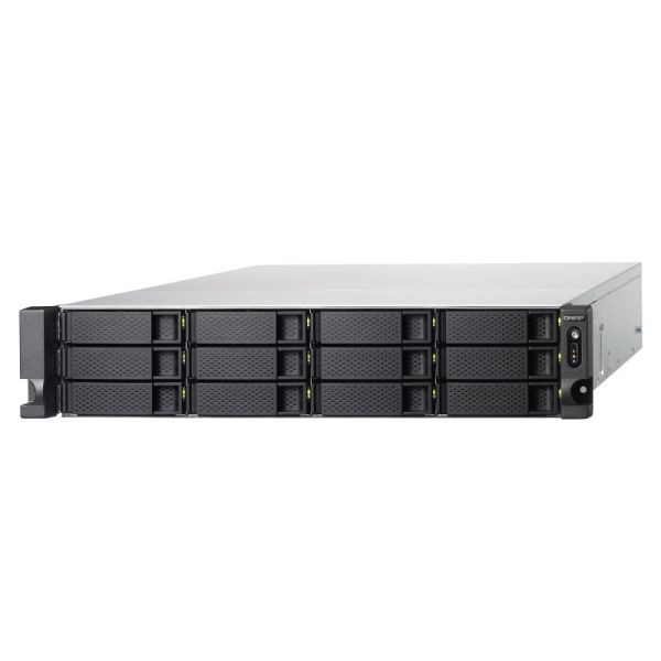 QNAP TS-1283XU-RP NAS Rack (2U) Ethernet LAN Zwart E-2124 (TS-1283XU-RP-E2124-8G)