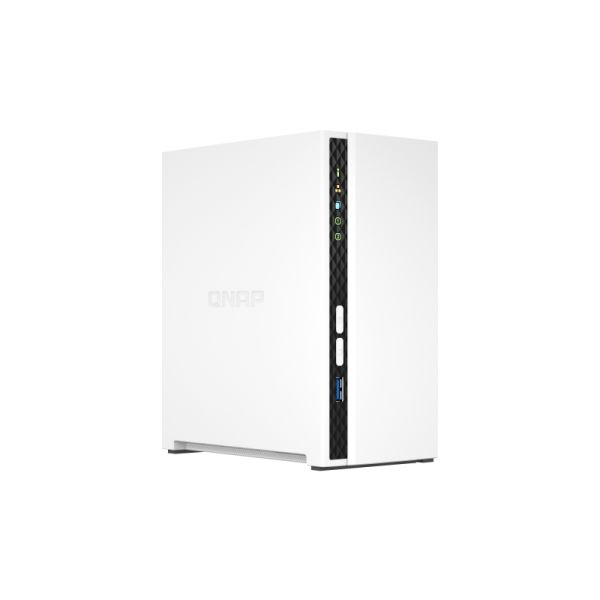 QNAP TS-233 data-opslag-server NAS Mini Tower Ethernet LAN Wit Cortex-A55 (TS-233)