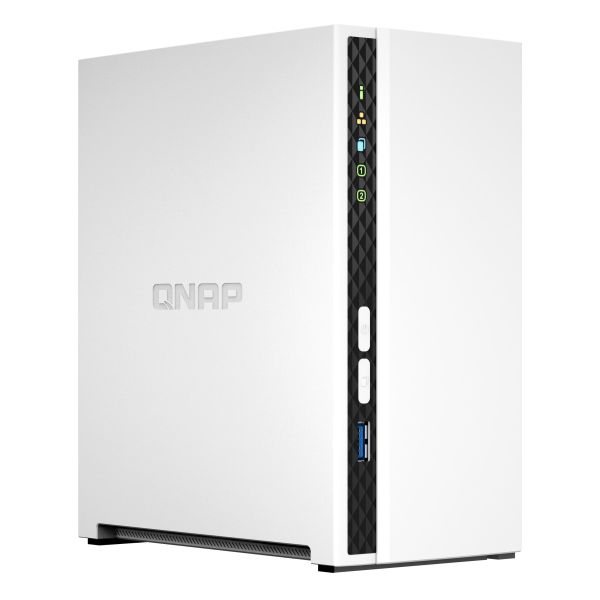 QNAP TS-233 data-opslag-server NAS Tower ARM Cortex-A55 2 GB 0 TB QNAP QTS Wit (TS-233) QNAP TS-233 data-opslag-server NAS Tower ARM Cortex-A55 2 GB 0 TB QNAP QTS Wit (TS-233)