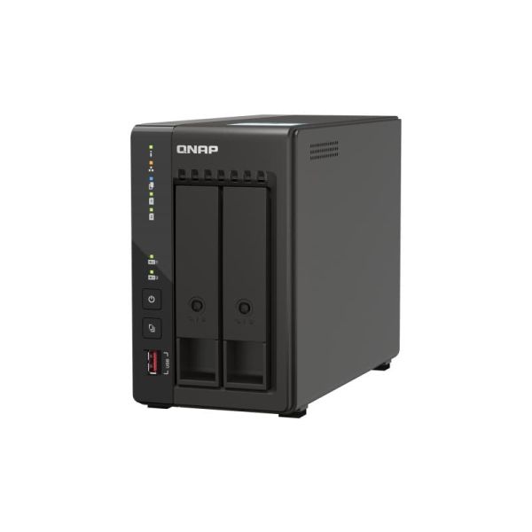 QNAP TS-253E NAS Tower Intel® Celeron® J6412 8 GB 0 TB QNAP QTS Zwart (TS-253E-8G) QNAP TS-253E NAS Tower Intel® Celeron® J6412 8 GB 0 TB QNAP QTS Zwart (TS-253E-8G)