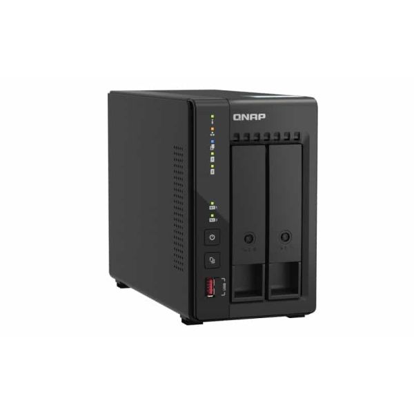 QNAP TS-253E NAS Tower Intel® Celeron® J6412 8 GB 0 TB QNAP QTS Zwart (TS-253E-8G) QNAP TS-253E NAS Tower Intel® Celeron® J6412 8 GB 0 TB QNAP QTS Zwart (TS-253E-8G)