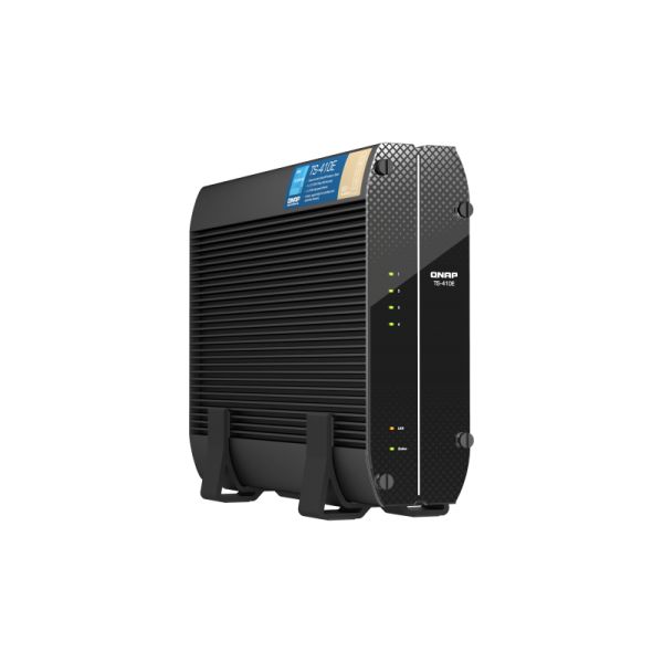 QNAP TS-410E NAS Tower Ethernet LAN Zwart J6412 (TS-410E-8G)