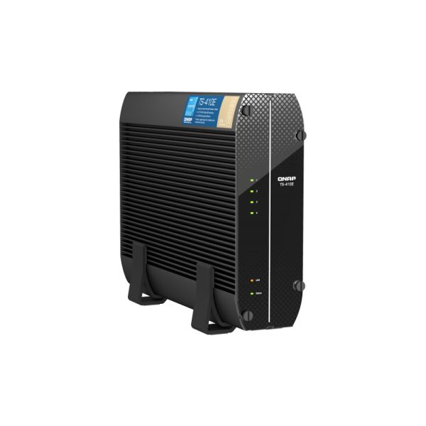 QNAP TS-410E NAS Tower Ethernet LAN Zwart J6412 (TS-410E-8G)