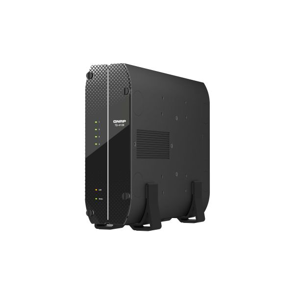 QNAP TS-410E NAS Tower Intel® Celeron® J6412 8 GB 0 TB QNAP QTS Zwart (TS-410E-8G) QNAP TS-410E NAS Tower Intel® Celeron® J6412 8 GB 0 TB QNAP QTS Zwart (TS-410E-8G)