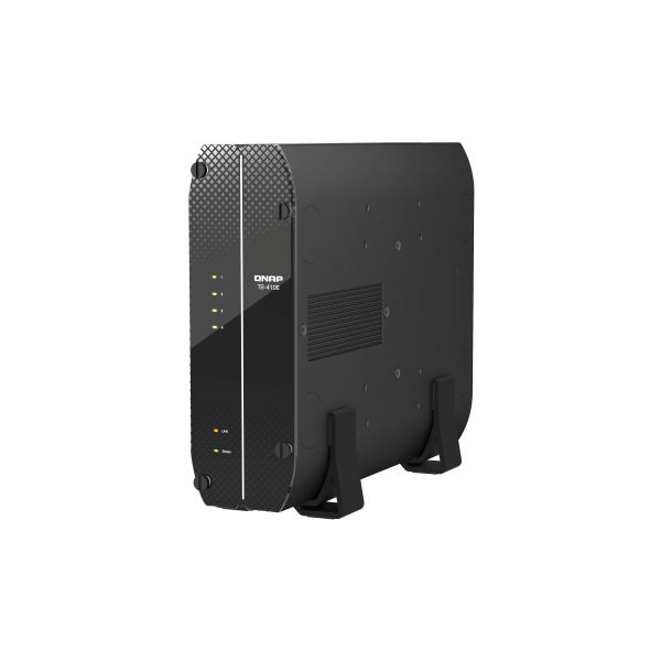 QNAP TS-410E NAS Tower Intel® Celeron® J6412 8 GB 0 TB QNAP QTS Zwart (TS-410E-8G) QNAP TS-410E NAS Tower Intel® Celeron® J6412 8 GB 0 TB QNAP QTS Zwart (TS-410E-8G)