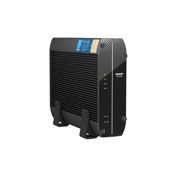 QNAP TS-410E NAS Tower Intel® Celeron® J6412 8 GB 0 TB QNAP QTS Zwart (TS-410E-8G) QNAP TS-410E NAS Tower Intel® Celeron® J6412 8 GB 0 TB QNAP QTS Zwart (TS-410E-8G)