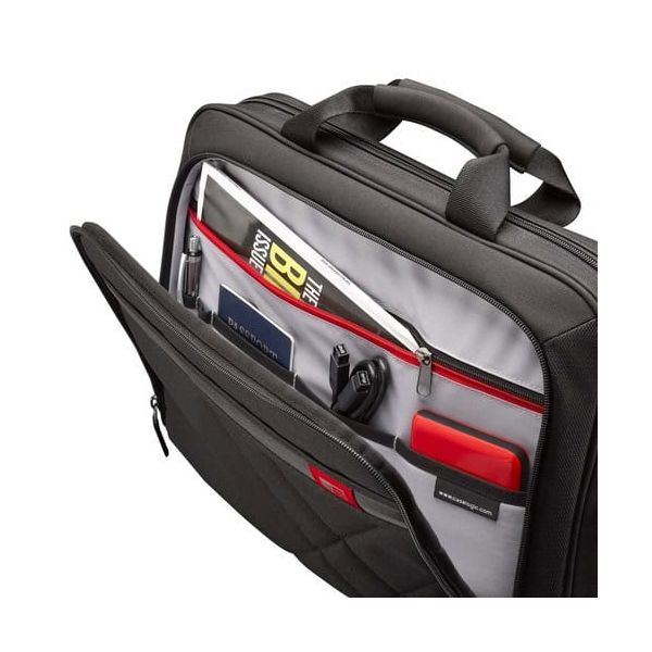 Case Logic DLC-117 Black 43,9 cm (17.3") Documententas Zwart (DLC117) Case Logic DLC-117 Black 43,9 cm (17.3") Documententas Zwart