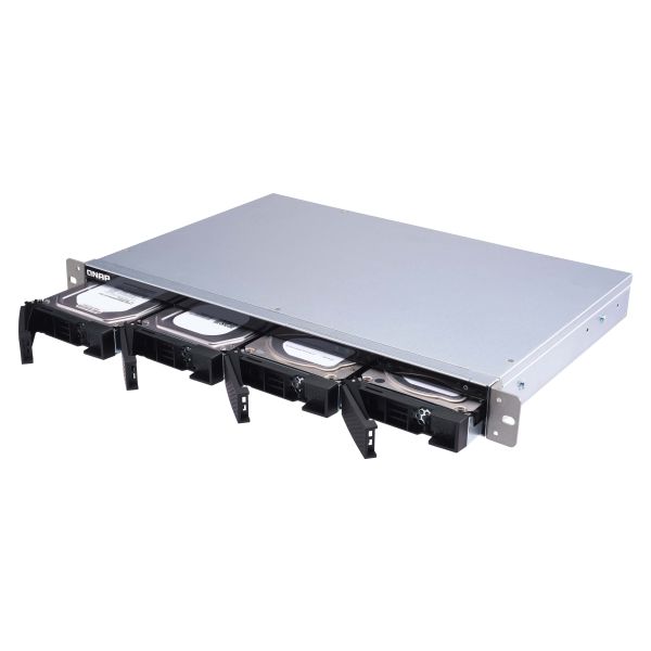 QNAP TS-431XeU NAS Rack (1U) Annapurna Labs Alpine AL-314 2 GB DDR3 0 TB QNAP QTS Zwart, Roestvrijstaal (TS-431XEU-2G) QNAP TS-431XeU NAS Rack (1U) Annapurna Labs Alpine AL-314 2 GB DDR3 0 TB QNAP QTS Zwart, Roestvrijstaal (TS-431XEU-2G)