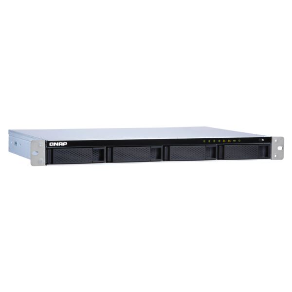 QNAP TS-431XeU NAS Rack (1U) Ethernet LAN Zwart, Roestvrijstaal Alpine AL-314 (TS-431XEU-2G)