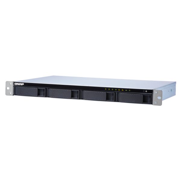 QNAP TS-431XeU NAS Rack (1U) Ethernet LAN Zwart, Roestvrijstaal Alpine AL-314 (TS-431XEU-2G)