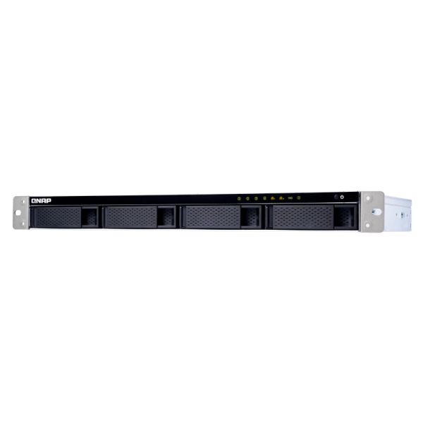 QNAP TS-431XeU NAS Rack (1U) Ethernet LAN Zwart, Roestvrijstaal Alpine AL-314 (TS-431XEU-2G) QNAP TS-431XeU NAS Rack (1U) Ethernet LAN Zwart, Roestvrijstaal Alpine AL-314 (TS-431XEU-2G)