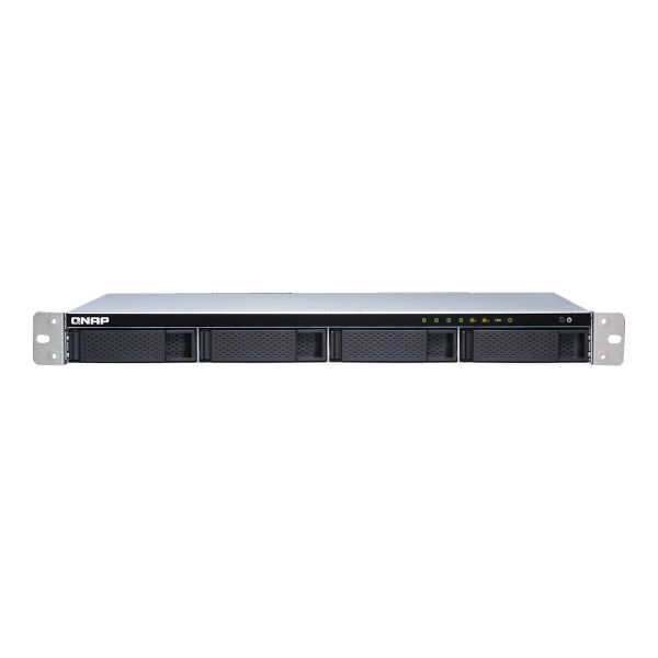 QNAP TS-431XeU NAS Rack (1U) Ethernet LAN Zwart, Roestvrijstaal Alpine AL-314 (TS-431XEU-2G)