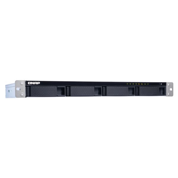 QNAP TS-431XeU NAS Rack (1U) Ethernet LAN Zwart, Roestvrijstaal Alpine AL-314 (TS-431XEU-2G)