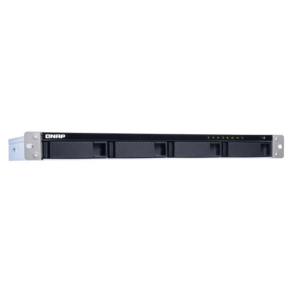 QNAP TS-431XeU NAS Rack (1U) Ethernet LAN Zwart, Roestvrijstaal Alpine AL-314 (TS-431XEU-8G)