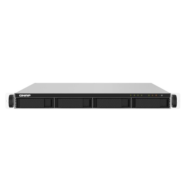QNAP TS-432PXU NAS Rack (1U) Annapurna Labs Alpine AL-324 2 GB DDR4 0 TB QNAP Turbo System Zwart (TS-432PXU-2G)
