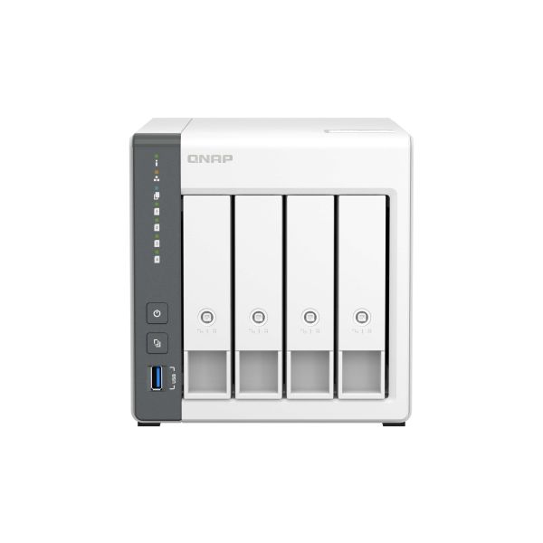 QNAP TS-433 NAS Tower ARM Cortex-A55 4 GB 0 TB QNAP QTS Wit (TS-433-4G)