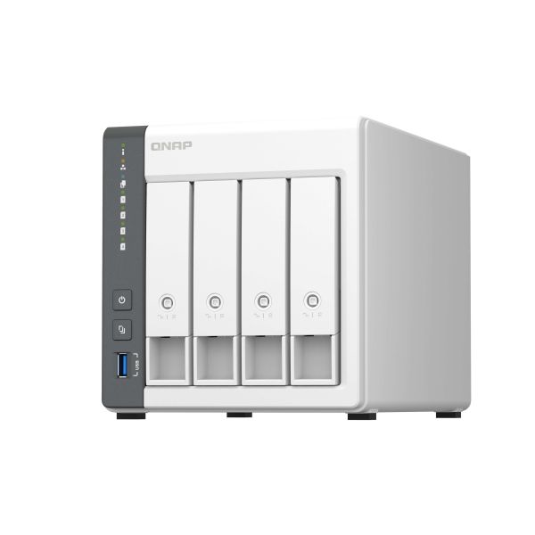 QNAP TS-433 NAS Tower ARM Cortex-A55 4 GB 0 TB QNAP QTS Wit (TS-433-4G)