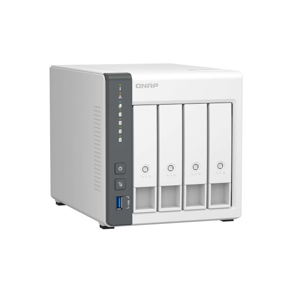 QNAP TS-433 NAS Tower ARM Cortex-A55 4 GB 0 TB QNAP QTS Wit (TS-433-4G) QNAP TS-433 NAS Tower ARM Cortex-A55 4 GB 0 TB QNAP QTS Wit (TS-433-4G)
