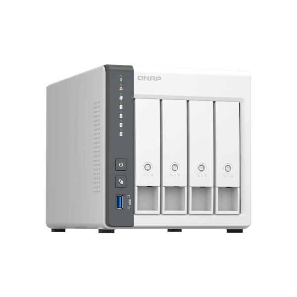 QNAP TS-433 NAS Tower ARM Cortex-A55 4 GB 0 TB QNAP QTS Wit (TS-433-4G) QNAP TS-433 NAS Tower ARM Cortex-A55 4 GB 0 TB QNAP QTS Wit (TS-433-4G)
