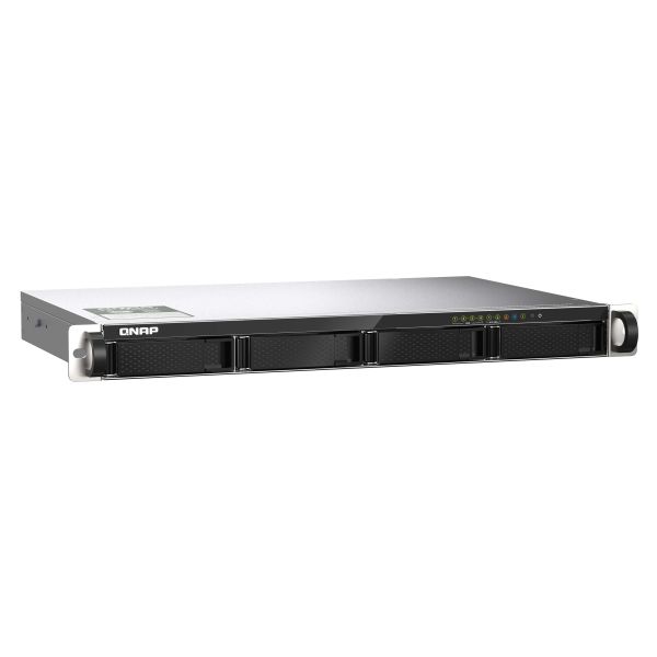 QNAP TS-435XEU NAS Rack (1U) Ethernet LAN Zwart, Grijs CN9131 (TS-435XEU-4G)