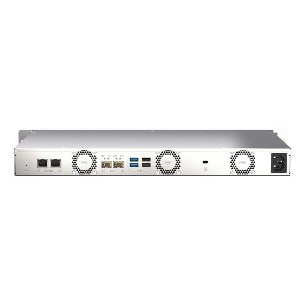 QNAP TS-435XEU NAS Rack (1U) Marvell CN9131 4 GB DDR4 0 TB QNAP QTS Zwart, Grijs (TS-435XEU-4G) QNAP TS-435XEU NAS Rack (1U) Marvell CN9131 4 GB DDR4 0 TB QNAP QTS Zwart, Grijs (TS-435XEU-4G)