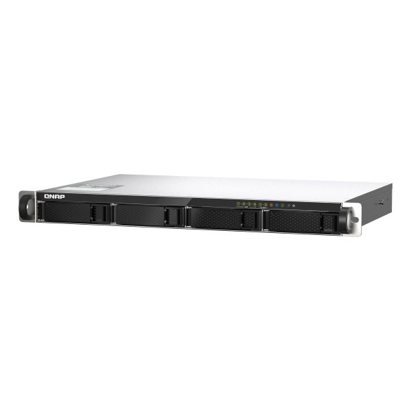 QNAP TS-435XEU NAS Rack (1U) Marvell CN9131 4 GB DDR4 0 TB QNAP QTS Zwart, Grijs (TS-435XEU-4G) QNAP TS-435XEU NAS Rack (1U) Marvell CN9131 4 GB DDR4 0 TB QNAP QTS Zwart, Grijs (TS-435XEU-4G)