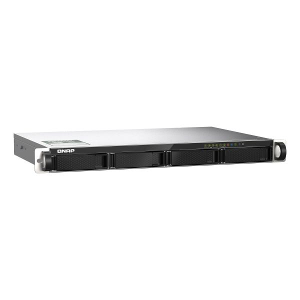 QNAP TS-435XEU NAS Rack (1U) Marvell CN9131 4 GB DDR4 0 TB QNAP QTS Zwart, Grijs (TS-435XEU-4G) QNAP TS-435XEU NAS Rack (1U) Marvell CN9131 4 GB DDR4 0 TB QNAP QTS Zwart, Grijs (TS-435XEU-4G)
