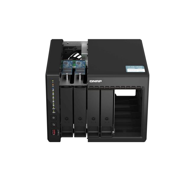 QNAP TS-453E NAS Tower Ethernet LAN Zwart J6412 (TS-453E-8G)