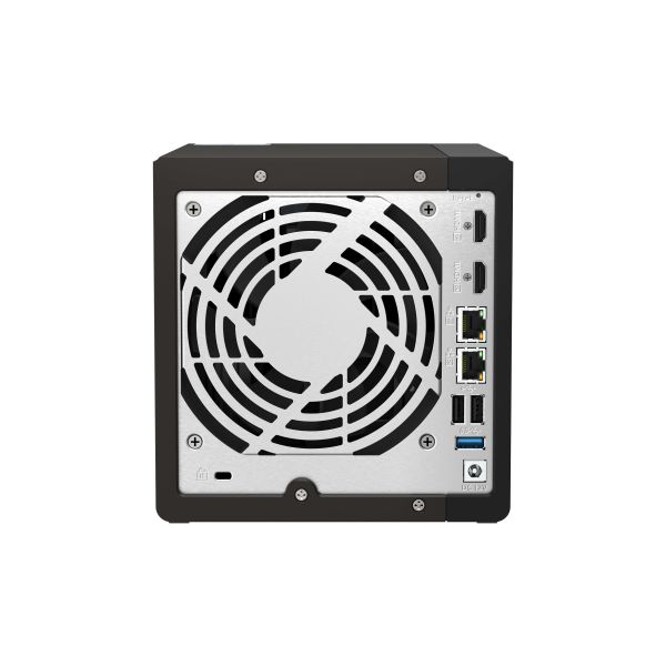 QNAP TS-453E NAS Tower Intel® Celeron® J6412 8 GB 0 TB QNAP QTS Zwart (TS-453E-8G)