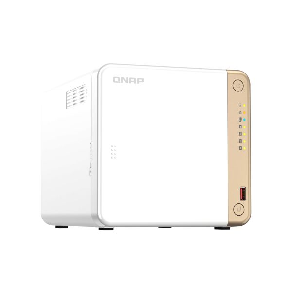 QNAP TS-462-2G data-opslag-server NAS Tower Intel® Celeron® N4505 2 GB DDR4 0 TB QNAP QTS Wit (TS-462-2G) QNAP TS-462-2G data-opslag-server NAS Tower Intel® Celeron® N4505 2 GB DDR4 0 TB QNAP QTS Wit (TS-462-2G)