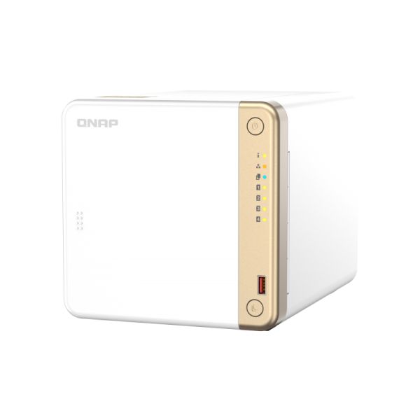 QNAP TS-462-2G data-opslag-server NAS Tower Ethernet LAN Wit N4505 (TS-462-2G)