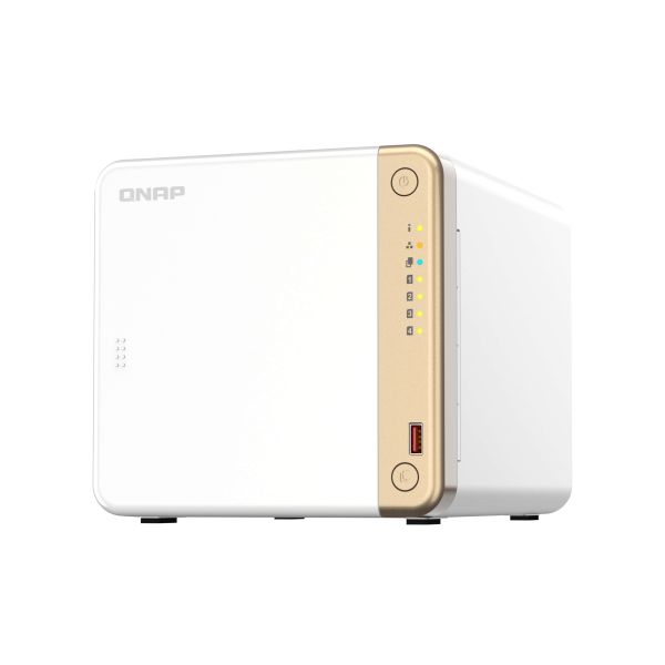QNAP TS-462-2G data-opslag-server NAS Tower Intel® Celeron® N4505 2 GB DDR4 0 TB QNAP QTS Wit (TS-462-2G) QNAP TS-462-2G data-opslag-server NAS Tower Intel® Celeron® N4505 2 GB DDR4 0 TB QNAP QTS Wit (TS-462-2G)