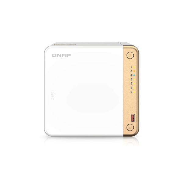 QNAP TS-462-2G data-opslag-server NAS Tower Intel® Celeron® N4505 2 GB DDR4 0 TB QNAP QTS Wit (TS-462-2G) QNAP TS-462-2G data-opslag-server NAS Tower Intel® Celeron® N4505 2 GB DDR4 0 TB QNAP QTS Wit (TS-462-2G)