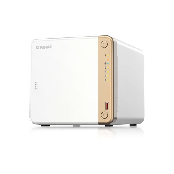 QNAP TS-462-2G data-opslag-server NAS Tower Intel® Celeron® N4505 2 GB DDR4 0 TB QNAP QTS Wit (TS-462-2G) QNAP TS-462-2G data-opslag-server NAS Tower Intel® Celeron® N4505 2 GB DDR4 0 TB QNAP QTS Wit (TS-462-2G)
