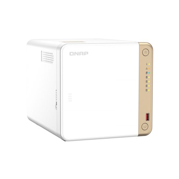 QNAP TS-462-4G data-opslag-server NAS Tower Ethernet LAN Wit N4505 (TS-462-4G)