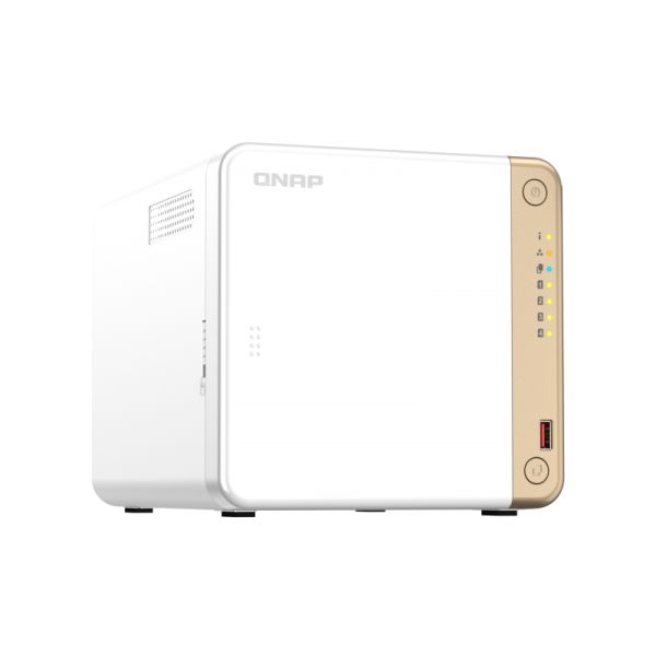 QNAP TS-462-4G data-opslag-server NAS Tower Ethernet LAN Wit N4505 (TS-462-4G)