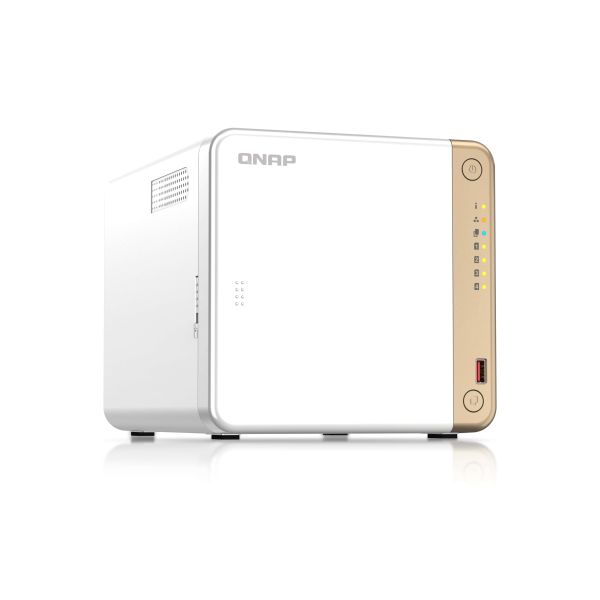 QNAP TS-462-4G data-opslag-server NAS Tower Intel® Celeron® N4505 4 GB DDR4 0 TB QNAP QTS Wit (TS-462-4G) QNAP TS-462-4G data-opslag-server NAS Tower Intel® Celeron® N4505 4 GB DDR4 0 TB QNAP QTS Wit (TS-462-4G)