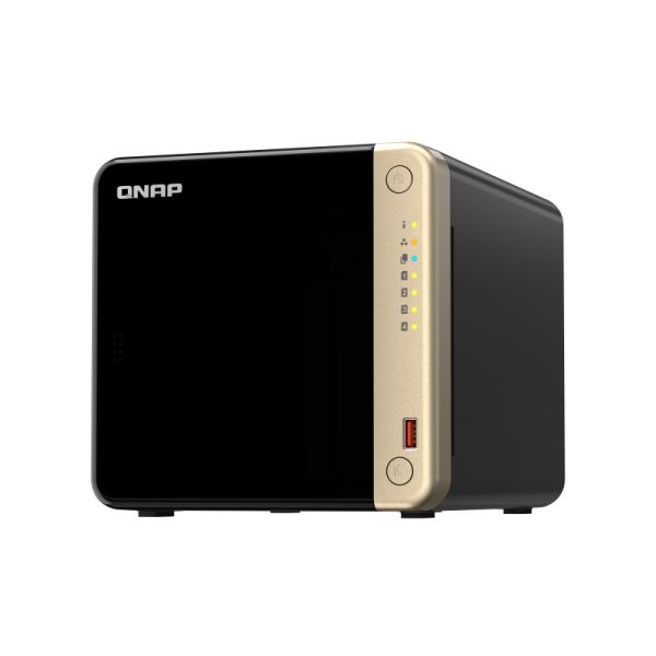QNAP TS-464-4G data-opslag-server NAS Tower Ethernet LAN Zwart (TS-464-4G)